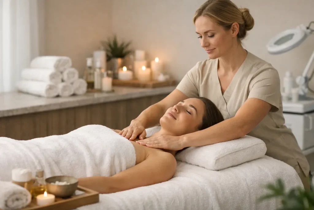 Lymphatic Drainage Massage for a Lighter Feel